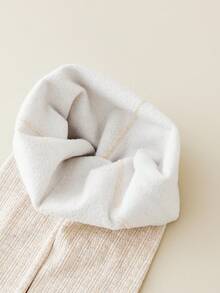 1/2件装 女童/儿童/幼儿保暖打底裤，纯色：白色、卡其色、肤色、杏色，紧身裤，卡通图案，竖条纹，波点图案 - 彩色 - 查看 8