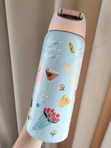 New Original OWALAS 320oz Halloween & Christmas Limited Edition Water Bottle - Sports Water Bottle With Leak-Proof Design & Pop-Up Lid, Multiple Colors Available | Top Gift Choice For Fitness, Running, School, Halloween, Thanksgiving, Christmas & More, Also A Fashionable Water Bottle For Women - bữa tối - Xem 3