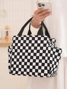 12L Unisex Large Capacity Corduroy Insulated Lunch Bag,Eusable Insulated Lunch Box, Multifunctional Soft Leak-Proof Lunch Tote Bags Unisex Cooler Bag With Zipper,Lunch Box For Work, Picnic Or Travel Back To School Lunch Kit School Stuff For School Lunch Box Bag Home Essentials Back To School Supplies,Gifts For Teachers, Friends And Family,Back To School