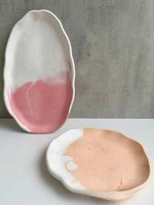 طقم قالب سيليكون بيضاوي كبير لصب الراتنج والإيبوكسي وألواح الطاولة والحرف اليدوية - قوالب صب متعددة الاستخدامات لحامل المجوهرات