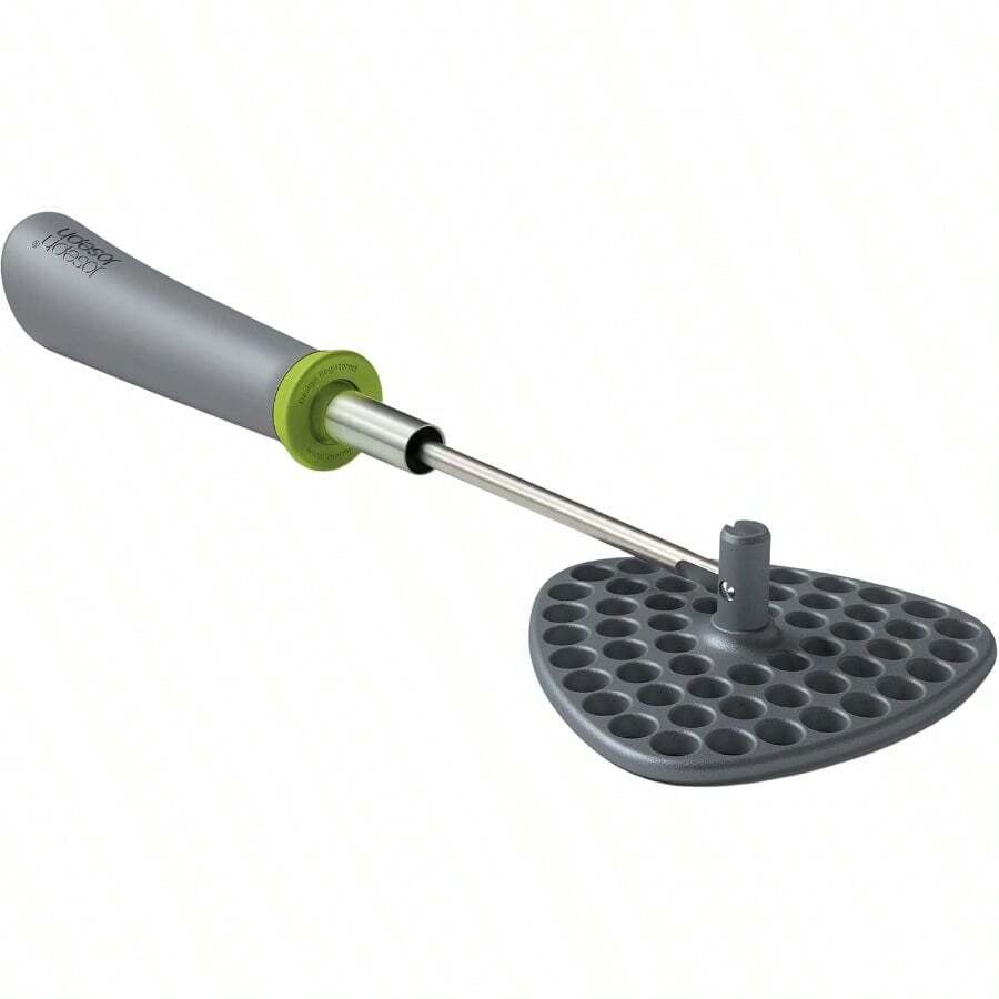 Joseph Joseph Delta Folding Nylon Head Space Saving Potato Masher Designed For Compact Kitchen Storage Ideal For Small Apartments And Efficient Meal Prep Folds Flat To Save Space And Maintain Organization - GrayGreen - 查看 1