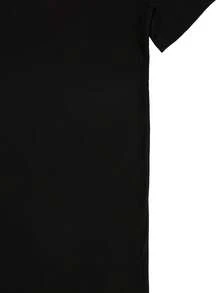 Black Graphic T-Shirt For Men Elastic Cotton Distinct Digital Print Daily Casual Gym Street Wear All-Season Comfort Birthday Christmas Gift S-3XL