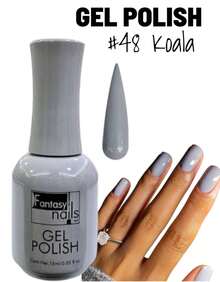 15ml Semi-Permanent Gel Polish 3 Steps Fantasy Nails Gelish Application Professional Use UV - Koala - View 2