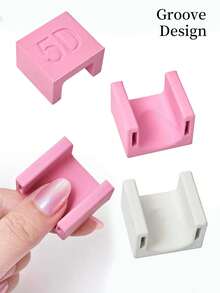 5D Automatic Magnetic Cat Eye Nail Art Tool, Easy For Beginners, Super Strong Magnet, Quickly Attracts Cat Eye Effect, Wide Beam French Manicure Tool, Powerful Magnet For Nail Polish Gel