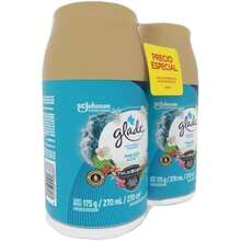 Glade Aromatizante para Hogar Automático, 2 Repuestos de 270 ml Paraíso Azul(default) - Tipo 1 - Ver 3