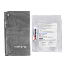 Hailicare 海利凯尔加热垫，5V2A电源，50℃恒温，大面积加热，石墨烯材质，USB智能温控，冬季办公室家用暖手神器，暖手袋，多功能电热垫，可用于腿部、腹部、背部、腰部。 - 灰色 - 查看 12