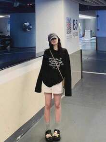 Women T-Shirts - Black - View 3