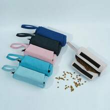 1pc Durable, Waterproof, Abrasion-Resistant Portable Dog Treat Bag With Multiple Compartments, Suitable For Puppy Training, Outdoor Use, Pet Care, Dog Training Accessories, Compartment Design, Sturdy Handle - Multicolor - View 8