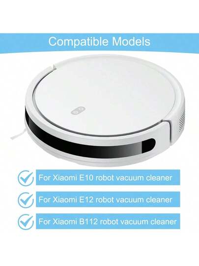 Replacement Parts Compatible Xiaomi Mijia E10/E12/B112/C103 Robot Stofzuiger Cleaner Accessories Main Side Brush Mop Cloth Filter view 2