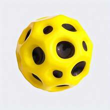 2个氙气高反射太空球 - 耐用天然橡胶手眼协调训练玩具，6种鲜艳颜色，运动员级握感，运动训练及节日礼物（圣诞节、万圣节、感恩节），太空主题派对，运动员腕部玩具，趣味设计，高弹性材料 - 彩色 - 查看 6