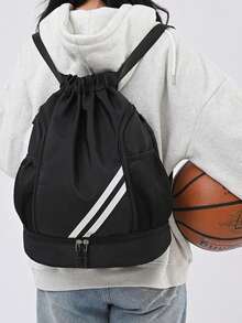 SEYATULLH Mochila multifuncional para mujer, mochila de viaje para gimnasio, yoga, running, al aire libre, casual, con cordón, bolso de hombro, bolso deportivo para deportes, fitness, ejercicio, gran capacidad, bolso de viaje para vacaciones para mujeres y hombres, bolso de gimnasio duradero, bolso de yoga