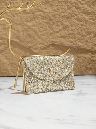 Monedero de lentejuelas brillantes, lindo, ligero y portátil para mujeres, mini billetera, billetera pequeña, billetera linda, billetera para tarjetas, billetera para monedas, regalos vintage para mujeres, regalos divertidos, regalos para maestros