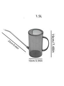 一个刻度喷壶，室内植物浇水壶，花园浇水壶，塑料浇水壶，长嘴浇水壶，带刻度，方便监测水位，必备园艺工具。适用于室内植物、花卉和多肉植物，有 1 升和 1.5 升两种规格。 - 彩色 - 查看 11