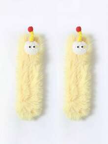 1/2/3 pary damskich spersonalizowanych i kreatywnych skarpetek, grube i ciepłe skarpetki, śmieszne skarpetki, brzydkie skarpetki, urocze skarpetki, skarpetki z dużymi oczami, pluszowe skarpetki, jesień i zima w nowym stylu, grube i ciepłe skarpetki podłogowe, skarpetki do połowy łydki - Wielokolorowe - Zobacz 27