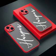 1pc Customizable Photo Pattern Soft Phone Case, Compatible With Apple 11/12/13/14/15/16 Pro Max, Personalized Phone Case Suitable For Holidays/Anniversaries/Father's Day/Mother's Day/Thanksgiving/Halloween/Birthday Gifts For Boyfriend, Girlfriend, Family, Best Friends, Grandparents, Couples