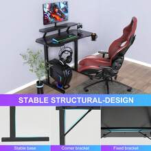 GipGiper Game Tables - 黑色 - 查看 7