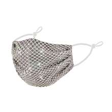 Máscara facial con rhinestones brillantes con protección UV - Transpirable, ligera y glamorosa, protección contra el polvo unisex para uso diario - Caqui - Ver 8