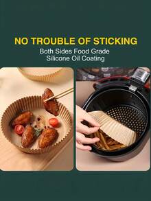 500 miếng giấy lót dùng một lần cho nồi chiên không dầu, giấy lót rổ chiên không dầu, cốc giấy nướng, khay nướng, phụ kiện lò nướng, dụng cụ làm bánh, đồ dùng nhà bếp, đồ dùng nhà bếp, quà tặng ngày Valentine, quà tặng năm mới - Nhiều màu - Xem 1