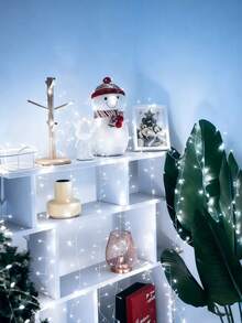 USB-Powered Smart String Lights, Multi-Functional LED Fairy Lights, Easily DIY Shaped Into Firecrackers, 8 Lighting Modes Can Be Freely Switched Via Remote Control, Suitable For Valentine's Day Decorations, Christmas Decorations, Holiday Bedroom/Room Decorations, Weddings, Parties, Birthdays, Dances And Other Festive Celebrations. - White Light - View 4