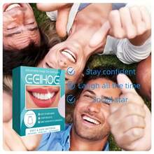 4/6片装，新款牙贴面，佩戴方便，配有便携式收纳盒，适合牙齿有缺陷或牙齿发黄、发黑的朋友，适合作为礼物送给朋友/父母。 - 白色 - 查看 8