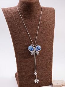 سلسلة كنزة صوفية متعددة الاستخدامات ذات إحساس فاخر، قلادة طويلة فاخرة خفيفة، بطراز أوروبي وأمريكي، إكسسوارات خريفية وشتوية معلقة