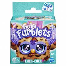 Hasbro Furby Furblets Chee-Chee 迷你朋友，电子毛绒玩具，男女皆宜，猎豹纹图案，会说 Furbish 语并播放音乐，第五代，返校礼物，适合 6 岁及以上儿童 - CHEE-CHEE - 查看 10