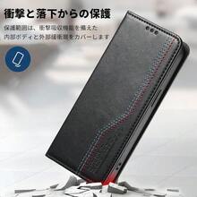 ONETHEFUL 対応  17 pro max ケース 手帳型 スタンド機能 いphone17promax ケース カード収納 17プロマックス カバー 財布型 アイフォン17プロマックス保護ケース マグネット式 財布付き PUレザー 耐衝撃 全面保護 ストラップホール付き リストバンドのデザイブラック - ブラック+ Pixel 9a - チェックする 4