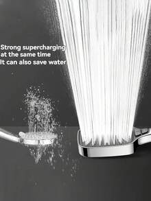8种模式高压过滤方形淋浴喷头套装 - 大面板手持式淋浴喷头，8种可调节水流模式，塑料材质，现代时尚设计，G1/2通用接口，高压过滤淋浴和大流量雨淋系统，适用于家庭和酒店浴室，是现代浴室和房车的必备配件，升级您的浴室，带来舒适的沐浴体验，是理想的圣诞礼物和浴室装修之选。浴室配件，浴室工具