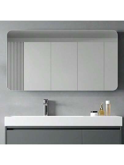 Anti Fog Waterproof Wand Mounted Bathroom Spiegel 70 90 Cm view 4