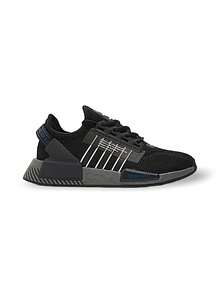 NMD V2 儿童运动鞋健身跑步休闲轻便缓震透气厚底拼色标志亲肤舒适易搭配日常黑色 HQ6696 - 黑色 - 查看 3