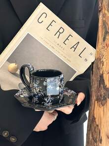 Elegant And Beautiful Cup, High-End Luxurious High-Quality Coffee Cup, Gift For Women, Birthday, Valentine's Day - Multicolor - View 8