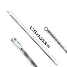 2024 New DIY Cord Threading Clip, Spring Pull Cord Needle Threading Tool, Suitable For Hoodies And Pants - Easy Replacement Tool Set, Silver Gray, Cord Threading Tool| Threader Clip| Durable Threader - 2 - View 4