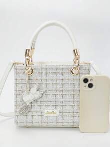 白色奢华女士手提包