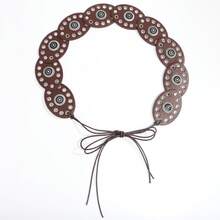 1pc Women's Fashion Tie Waist Belt, Versatile Accessory To Pair With Pants And Skirts, European Style - A - View 31