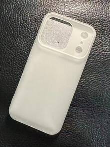 简约磨砂透明手机壳，兼容 16款，也兼容 16/15/14/13/12 Pro Max，防震后盖保护壳 - 無色 - 查看 36