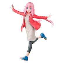 Banpresto Nadeshiko Kagamihara 搖曳露營第三季收藏可動人偶，24 厘米，BP89798P，多色，非常適合動漫迷 - 白色 - 查看 2