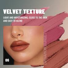 Pudaier Waterproof Lip Mousse – Smudge-Proof, Non-Sticky Lip Gloss, Cup-Proof, Long-Lasting, Easy To Apply, Matte Finish Lip Glaze - #04 - View 6