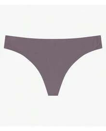 Women's Seamless Thong Panties Select Purple - 紫色 - 查看 1