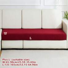 1PC Jacquard Elastic Sofa Cushion Cover Santi-Dirty Modern Couch Cover Slipcovers Simple Style Sofas Set For Living Room Bedroom Outdoor Sofa Protective Cover L Shape Sofa Cover Combination Chaise Longue Sectional Couch Cover Cushion Covers Home Decoration Seats Sofa Universal All Seasons