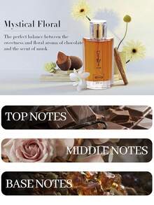 One Bottle Of Fragrance Spray, 1.65 Oz/50 Ml, Long-Lasting Scent, Chocolate, Vanilla, Musk, Real Milk Chocolate, Cinnamon. A Christmas Gift For Your Girlfriend, Wife, Or Mother. - 50ML - View 3