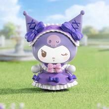 Miniso Hộp đựng tượng Sanrio Family Dreamy Fairy Tale Series bằng nhựa vinyl (Lớp phủ mịn + Thiết kế nhân vật truyện cổ tích + Màn hình để bàn) (Giao hàng ngẫu nhiên 1 cái) - Nhiều màu - Xem 4