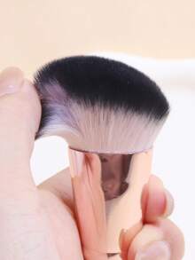 新款二合一双头面部化妆刷+美妆蛋，腮红刷、散粉刷、修容刷，多功能化妆刷，化妆工具，节日礼物，粉底刷、遮瑕刷、腮红刷、修容刷、腮红刷、古铜粉刷、散粉刷、粉底刷、腮红刷 - 彩色 - 查看 5