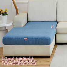 单件装提花弹力沙发套，现代防污沙发套，简约风格沙发套装，适用于客厅、卧室、户外沙发、L型沙发、贵妃椅/转角沙发组合、沙发垫套，家居装饰通用座椅沙发，四季皆宜