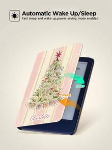 Individuelle Weihnachts-Element Schutzhülle kompatibel mit Kindle Paperwhite 12. Generation 2024/Kindle (11. Generation veröffentlicht 2024)/Kindle Paperwhite 12. Generation 2024, Kobo Clara in Farbe Kobo Clara SW 6 Zoll, Kobo Libra 7 Zoll in Farbe, geeignet für Weihnachten, Neujahr, Geschenke für Freunde und Familie