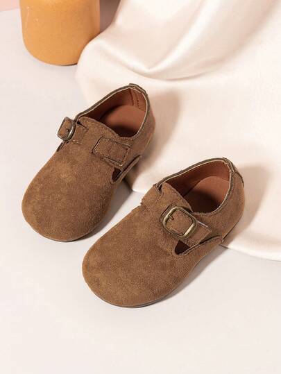 1 Çift Moda Çocuk Ayakkabısı, 2025 Yeni Tasarım, Kaymaz Taban, Tek Ayak Stili, Düz Günlük Ayakkabı, Dış Mekan, Sokak, Boş Zaman, Tatil Giyimi İçin Uygun, Kız Çocuk Okul Ayakkabısı, Öğrenci Ayakkabısı