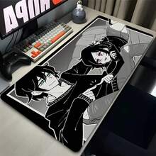'Mouse Pad Kawaii Gaming Accessories PC Black And White Manga Keyboard Pad Gamer Desk Mat The Coffin Of Andy And Leyley Mousepad' - ZZ1869(5) - Xem 5