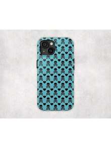 Blue Skully |       Skull N Crossbones Y2K Emo Goth Aesthetic Tough Phone Case,Suitable For IPhone 17 Air - 白色1 - 查看 5