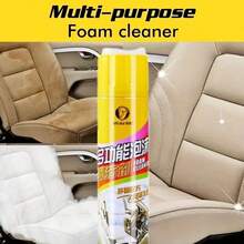 多用途汽车泡沫清洁剂 - 轻松清洁仪表板、方向盘、变速杆和座椅、内饰细节喷雾（前后效果）、汽车清洁配件、房车清洁剂、汽车清洁用品、车辆维护、使用前、无毒配方、汽车美容、易于使用、耐用清洁剂、汽车美容剂（颜色随机） - 彩色 - 查看 9