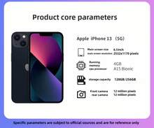 Apple 二手苹果 iPhone 13，256GB，黑/白/蓝/粉四色可选，高品质二手智能手机，苹果 iPhone，游戏手机，备用机，双卡双待，5G，90% 新，原装屏幕，电池剩余电量≥80%，中国版双卡双待 - 粉色 - 查看 3