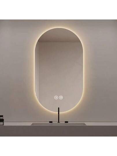 60 90 Cm Slimme LED Touch Anti Fog Wand Spiegel Bathroom Hair Salon view 10